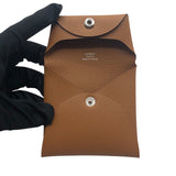 エルメス HERMES バスティア B刻 ゴールド エプソン ユニセックス コインケース