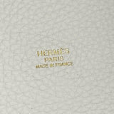 エルメス HERMES ピコタンロックPM K刻印 ニューホワイト ゴールド金具 トリヨン レディース ハンドバッグ