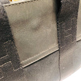 エルメス HERMES ヴァルパライソPM ブラック トワル・レザー レディース ハンドバッグ