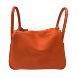 エルメス HERMES リンディ30 T刻 カプシーヌ シルバー金具 トリヨン レディース ハンドバッグ