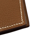 エルメス HERMES MC2 タレス ▢E刻印 ゴールド トゴ メンズ 二つ折り財布