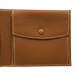 エルメス HERMES MC2 タレス ▢E刻印 ゴールド トゴ メンズ 二つ折り財布