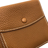 エルメス HERMES MC2 タレス ▢E刻印 ゴールド トゴ メンズ 二つ折り財布