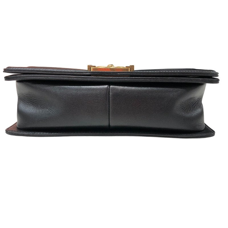 シャネル CHANEL ボーイシャネル25 A67086 ブラック　SV金具 ラムスキン レディース ショルダーバッグ coeuriche777_10235
