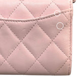シャネル CHANEL マトラッセパールチェーンウォレット AP2583 ピンク ラム/GD レディース ショルダーバッグ