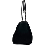 シャネル CHANEL ドーヴィルチェーントートバッグ A67001 ブラック/SV金具 ミックスファイバー レディース トートバッグ