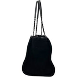 シャネル CHANEL ドーヴィルチェーントートバッグ A67001 ブラック/SV金具 ミックスファイバー レディース トートバッグ
