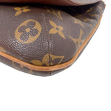ルイ・ヴィトン LOUIS VUITTON ミュゼット・サルサショート M51387 ブラウン　ゴールド金具 モノグラム レディース ショルダーバッグ
