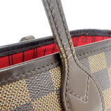 ルイ・ヴィトン LOUIS VUITTON ネヴァーフルPM N51109 ブラウン　ゴールド金具 ダミエ レディース トートバッグ