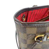 ルイ・ヴィトン LOUIS VUITTON ネヴァーフルPM N51109 ブラウン　ゴールド金具 ダミエ レディース トートバッグ