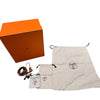 エルメス HERMES ケリー25 内縫い W刻印 ブラウン×SV金具 トゴ レディース ハンドバッグ
