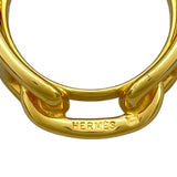 エルメス HERMES ルガデスカーフリング ゴールド メタル レディース スカーフリング