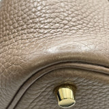 エルメス HERMES ピコタンロックPM U刻 エトゥープ GD金具 トリヨン レディース ハンドバッグ