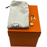 エルメス HERMES ピコタンロックPM U刻 エトゥープ GD金具 トリヨン レディース ハンドバッグ
