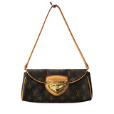 ルイ・ヴィトン LOUIS VUITTON ポシェット・ビバリー M40122 ブラウン モノグラム レディース ハンドバッグ