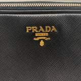 プラダ PRADA サフィアーノポシェット 1NF002 ブラック サフィアーノレザー レディース ショルダーバッグ