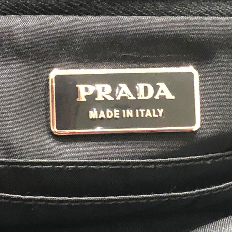プラダ PRADA ビジネスバッグ 2VE407 ブラック ナイロン・サフィアーノ