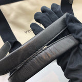 バレンシアガ BALENCIAGA ネイビーカバスS 339933 アイボリー/ブラック キャンバス・レザー レディース ハンドバッグ