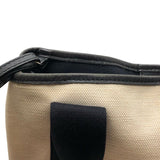 バレンシアガ BALENCIAGA ネイビーカバスS 339933 アイボリー/ブラック キャンバス・レザー レディース ハンドバッグ