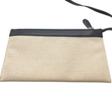 バレンシアガ BALENCIAGA ネイビーカバスS 339933 アイボリー/ブラック キャンバス・レザー レディース ハンドバッグ