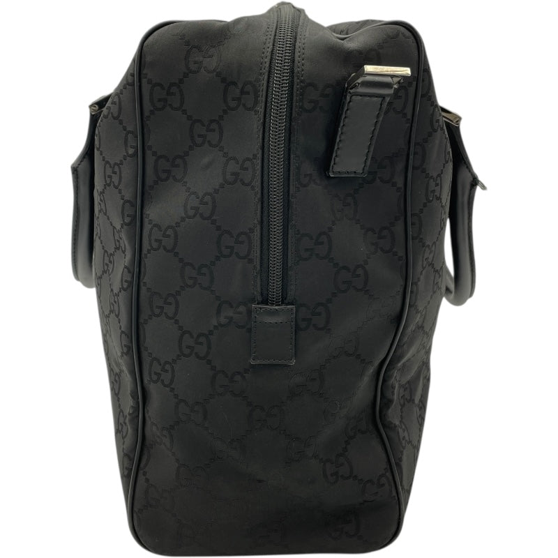 グッチ GUCCI GGナイロンボストンバッグ 196356 ブラック GGナイロン