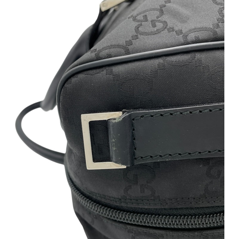 グッチ GUCCI GGナイロンボストンバッグ 196356 ブラック GGナイロン