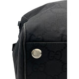 グッチ GUCCI GGナイロンボストンバッグ 196356 ブラック GGナイロン ユニセックス ボストンバッグ