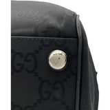 グッチ GUCCI GGナイロンボストンバッグ 196356 ブラック GGナイロン ユニセックス ボストンバッグ