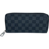 ルイ・ヴィトン LOUIS VUITTON ジッピーウォレット ・ヴェルティカル N63095 ブラック ダミエ・グラフィットキャンバス メンズ 長財布