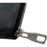 ルイ・ヴィトン LOUIS VUITTON ジッピーウォレット ・ヴェルティカル N63095 ブラック ダミエ・グラフィットキャンバス メンズ 長財布