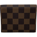 ルイ・ヴィトン LOUIS VUITTON アンヴェロップカルトドウヴィジェット N62920 ブラウン ダミエキャンバス ユニセックス カードケース