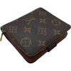 ルイ・ヴィトン LOUIS VUITTON コンパクトジップウォレット M61667 ブラウン モノグラムキャンバス レディース 二つ折り財布