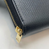 セリーヌ CELINE ラージ ジップウォレット 10B553 ブラック/GD金具 グレインレザー ユニセックス 長財布