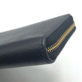 セリーヌ CELINE ラージ ジップウォレット 10B553 ブラック/GD金具 グレインレザー ユニセックス 長財布