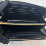 セリーヌ CELINE ラージ ジップウォレット 10B553 ブラック/GD金具 グレインレザー ユニセックス 長財布