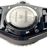 シャネル CHANEL J12 ブラックラッカー 33MM H5701 ブラック セラミック クオーツ レディース 腕時計
