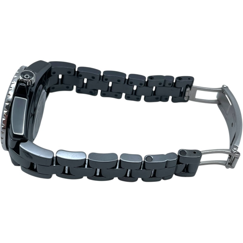 中古 シャネル CHANEL H10311 ブラックラッカー レディース 腕時計 シャネル J12 33MM H5701 ブラックラッカー/ダイヤモンド レディース