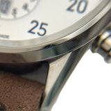 タグ・ホイヤー TAG HEUER カレラクロノグラフキャリバー1887スペースX CAR2015FC6321 シルバー SS 手巻き メンズ 腕時計