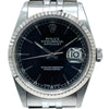 ロレックス ROLEX デイトジャスト 16234 ブラック WG/SS 自動巻き メンズ 腕時計