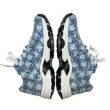 シャネル CHANEL ココマークロゴファブリックスニーカー G45585 ブルー ファブリック レディース スニーカー