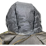 フェンディ FENDI FFロゴリバーシブルダウンジャケット FAA659 グレー ポリエステル メンズ ダウンジャケット