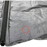 フェンディ FENDI FFロゴリバーシブルダウンジャケット FAA659 グレー ポリエステル メンズ ダウンジャケット