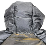 フェンディ FENDI FFロゴリバーシブルダウンジャケット FAA659 グレー ポリエステル メンズ ダウンジャケット