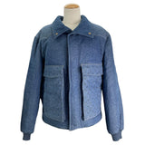 ルイ・ヴィトン LOUIS VUITTON モノグラムパデッドデニムジャケット H0B11E デニム デニム メンズ デニムジャケット