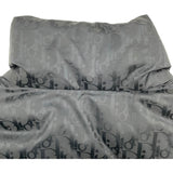 ディオールオム DIOR HOMME オブリーク総柄ダウンジャケット 943C449A4462 ブラック ナイロン メンズ ダウンジャケット