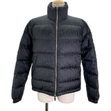 ディオールオム DIOR HOMME オブリーク総柄ダウンジャケット 943C449A4462 ブラック ナイロン メンズ ダウンジャケット