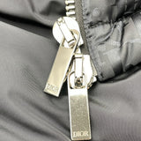 ディオールオム DIOR HOMME オブリーク総柄ダウンジャケット 943C449A4462 ブラック ナイロン メンズ ダウンジャケット