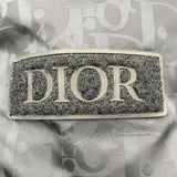 ディオールオム DIOR HOMME オブリーク総柄ダウンジャケット 943C449A4462 ブラック ナイロン メンズ ダウンジャケット
