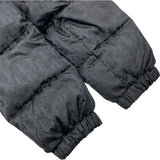 ディオールオム DIOR HOMME オブリーク総柄ダウンジャケット 943C449A4462 ブラック ナイロン メンズ ダウンジャケット