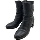 シャネル CHANEL ココマークレザーショートブーツ G31281 ブラック レザー レディース ブーツ